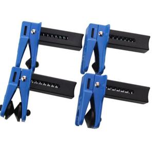 TEMU 4팩 유니버설 피트 플라스틱 라인 클램프, 자동차 오일 파이프 플러그 노즐 클램프, 튜빙 실드 스톱퍼 도구 오일 누출 방지