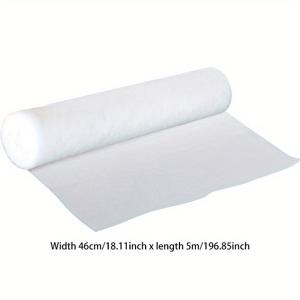 TEMU 고온 저항 레인지 후드 오일 필터 커버 - 부직포, 주방 환기용 연기 및 냄새 흡수 메쉬, 쉬운 설치, 레인지 후드를 깨끗하고 무취로 유지, 주방 환기 필터 | 세련된 메쉬 디자인 | 내구성 있는 메쉬 필터, 레인지 후드 필터