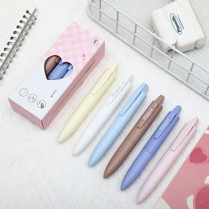 TEMU 6개 미니 포켓 중성 볼펜 세트, 편안한 그립감의 통통볼펜, 정교한 필기 도구, 문구류, 학교 및 사무용품, 블랙 잉크, 매끄러운 글씨, 학교·사무실·가족에게 적합, 완벽한 휴일 선물