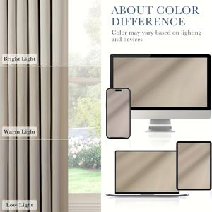 TEMU 2단 패널 열차단 커튼 - 고강도 열차단, 소음 감소, 프라이버시, 에너지 효율 창문 드레이프 - 무선 현대적 디자인 (베이지/화이트/그레이/블루/블랙) - 침실, 거실, 홈오피스용 세탁기 사용 가능 - 사계절 열차단 창문 커튼, 거실용 크리스마스 커튼,침실용 커튼,침실용 커튼,거실용 커튼|커튼봉