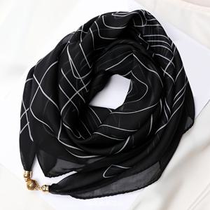 TEMU 여성용 스타일 폴리에스터 스카프 - 태양 보호, , 부드럽고 장식적인 넥 & 숄더 랩 - 봄, 가을, 겨울 의류에 적합한 아웃도어 액세서리|우아한 스카프|직조된 텍스처, 겨울용 스카프