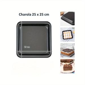 TEMU 깊은 비스킷 팬, 넓은 손잡이, 가정 및 식당용으로 적합합니다. 인덕션 주방, 세탁기 안전, 1개 또는 3개 세트로 제공됩니다. 브라우니, 누들 케이크 및 다양한 음식 만들기에 적합합니다.