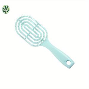 TEMU 1개 다용도 헤어 브러시 - 모든 머리 타입에 적합한 탈모 빗질 스타일링 콤, 내구성 플라스틱 브리스틀, 젖은/건조 모발 도구