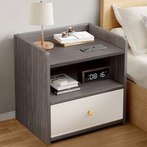 TEMU AOSOM 협탁 침대 거실 옆 틈새 2단 수납장 - 현대적인 나무 침대 테이블, 쉬운 조립, 단단한 나무 다리, 거실 또는 침실에 완벽함, 침실 나이트 스탠드 | 디자인 | 나무 구조, 침실 나이트 스탠드 공간 절약형 홈 데코|침대협탁