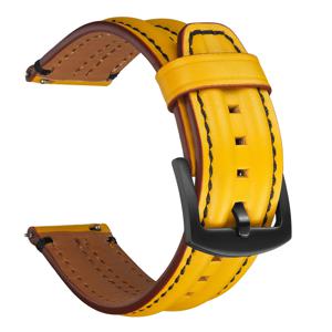 TEMU GFHEYE 감탄스러운 가죽 시계 밴드 - 20 22mm 삼성 7/6/5/4 40 44mm 기어 밴드, 빈티지 브레이슬릿으로 적합, Xiaomi Redmi Watch 3 Lite, 빠른 릴리스 - 상위 가죽, 봄 축제, 마르티 그라스, 크리스마스