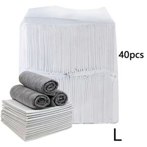 TEMU 20/40/50/100팩 대량 할인 헤비듀티 냄새 제거 강아지 소변 패드 - 즉각적인 냄새 제거, 누수 방지 강아지 배변 훈련 패드, 숯 함유, 강아지 & 대형견용, 야외 사용 (일회용 펫 패드)|배변패드
