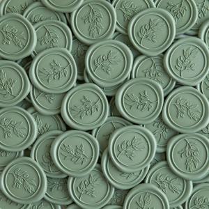 TEMU 100개 CYFUN 디자인 자체 접착 레진 왁스 씰 스티커 - 결혼식 초대장, 크리스마스 카드, 선물 포장용 오벌 매트 유칼립투스 잎 디자인 (화이트, 베이지, 민트 그린, 골든), 파티 메뉴 장식, 초대 카드, 우아한 디테일|카드스티커|실링왁스