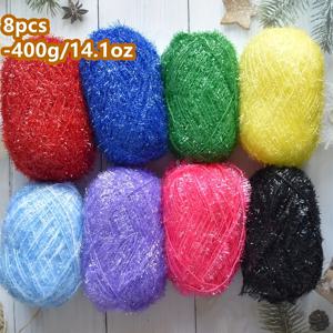 TEMU 8그룹 6그룹 유리섬유 실, 부드러운 폴리에스터 실, 밝은 색상, 크로스 스티치 및 뜨개질, 인형 스웨터, 모자, 가방, 베개, 담요, 코트용 - 모든 종류의 색상, 뜨개질 및 크로셰용 실, 뜨개질용 실, 크로셰용 실, 뜨개질용 실