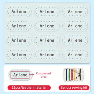 TEMU 이름, 메시지 또는 전화번호로 개인화할 수 있는 맞춤형 가죽 라벨로, 의류, 퀼트, 배낭, 모자, 인형 및 손뜨개 품목에 꿰매는 데 적합합니다. 탁아 및 학교 문구에 이상적입니다.