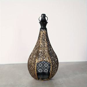 TEMU 모로코에서 영감을 받은 금속 랜턴 캔들 거치대 1개, 방 및 침실 분위기를 위한 장식용 장식 스탠드, 금속 공예 센터피스(촛불은 포함되지 않음)