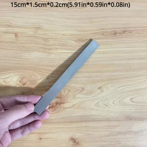 TEMU 고속 강철 (HSS) 시트 - 광택 처리된 공구 블랭크, 내구성 있는 금속 가공 평판 재료