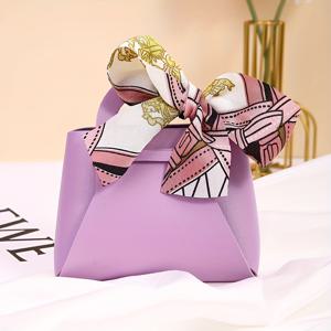 TEMU 10개, 크리에이티브 DIY 휴대용 선물 백, 파티 선물 포장 상자, 모든 휴일 파티 분위기 장식용 리본 포장 어른 어린이용, 개업, 파티, 베이킹, 다양한 경우에 적합, 고품질 선물 포장 백, 대형 및 소형