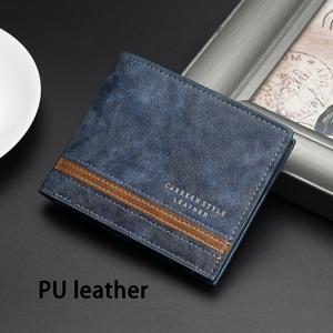 TEMU 1개 남성용 짧은 지갑, 패션 가로형 멀티 카드 슬롯 지퍼 동전 지갑