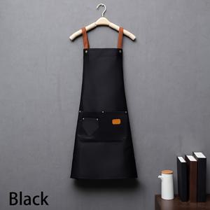 TEMU 쉽게 세척 가능한 주방 앞치마 - 셰프, 레스토랑, 카페 및 식료품점에 적합한 내구성 있고 가벼운 작업복, 다양한 색상으로 제공