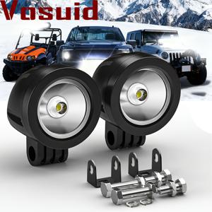 TEMU 2-Pack 90W 8000lm LED 보조등, 2인치 작업등, 12-24V 고휘도 보조등, , SUV, ATV, 보트, 전기 자전거, 트랙터용 - 배터리 불필요|전기자전거|전기스쿠터