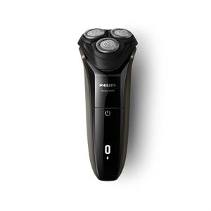 TEMU Philips S3108 업그레이드 전기 면도기, 5방향 플로팅 헤드, 지능형 일정 제어 모터, USB 충전, 1시간 배터리 수명, 습식 & 건식 이중 면도, 스테인레스 스틸 바디, 헤어 캡처를 위한 아크형 트리머, 750mAh 배터리 - PHILIPS