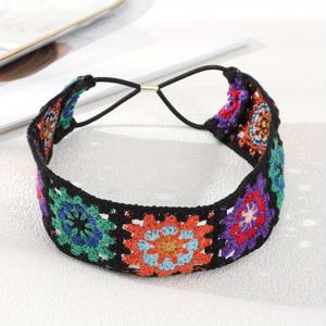 TEMU 빈티지 페이즐리 플로럴 헤어밴드 - 여성용 부드러운 헤어 스카프 & 헤어밴드, 어머니날 선물, 일상적인 우아한 헤어 액세서리
