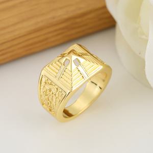 TEMU 1개 이집트 아이 남성용 반지 - 빈티지 부족 스타일 럭셔리 골든 구리 주얼리, 고딕 다크 에스테틱 & 궁전의 힘으로 수공예, 정교한 엠보싱 디자인, 골든 샤인 스파클, 고대 문화를 위한 신비로운 토템, 일상 착용 및 파티, 특별한 날에 완벽, 다용도 액세서리, 우아한 장인 정신