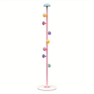 TEMU 귀여운 만화 스타일의 코트 랙, 상상력 있는 무지개 버섯 랙, 다양한 레이어를 갖춘 이 컬러풀한 바닥 스탠딩 코트 행거는 옷, 가방, 우산을 걸 수 있는 7개의 편리한 후크를 갖춘 조절 가능한 금속 저장 프레임을 갖추고 있습니다. 침실, 욕실, 입구를 장식하거나 휴일 또는 선물로 실용적으로 사용할 수 있습니다.