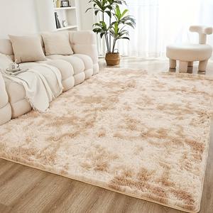 TEMU 1개, 직사각형 롱 플러시 인공 매트, 노르딕 스타일, 소파 커피 테이블 신발 교체 공간 침실 거실 선룸용 부드러운 연한 베이지 친화적 두꺼운 내구성 있는 매트, 홈 우아함 매트, 전체적인 미학 향상에 도움, 퍼지 쉬운 관리 매트, 크리스마스 장식 매트