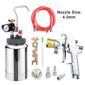 TEMU 2쿼트 스프레이 페인트 탱크(액체 없음), 나사식 뚜껑, 조절기 & 압력 게이지, 스프레이 도구 및 9.8ft 호스 어셈블리, 대리석 라텍스 스톤의 코팅, 산업용 홈 , 건축, 건물 외관 및 자동차 코팅에 사용