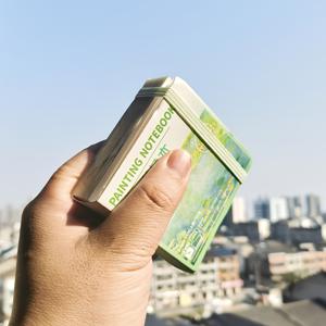 TEMU 원 팔레트 + 수채화 종이