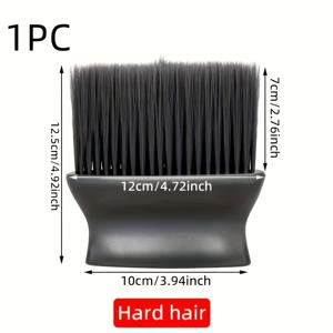 TEMU 양면 자동차 내부 청소 브러시 - 부드러운 노란색과 단단한 검은 색 솔, 에어벤트 및 대시보드 버튼 먼지 제거에 완벽, 전원 불필요, 내구성 있는 플라스틱 손잡이. 사계절 사용 가능