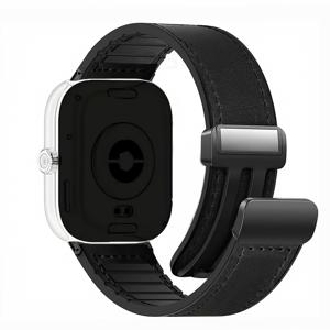 TEMU Redmi Watch 5/4 & for Xiaomi Band 9 Pro/Mi Band 8 Pro 호환 마그네틱 스트랩 - 튼튼한 합성 가죽 스트랩, 마그네틱 잠금, Redmi Watch 5/4 & for Xiaomi Band 9 Pro/Mi Band 8 Pro 스마트워치 호환 - 헬스, 수영에 적합
