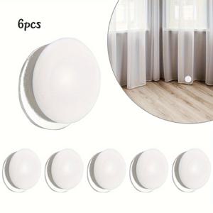 TEMU 6개 세트 - 내구성 있는 자석식 샤워커튼 추가무게, 녹방지 코팅 - 야외용 커튼, 테이블보, 깃발에 완벽한 제품. 샤워커튼 홀더, 드레이프웨이트, 테이블보 중량기능성 액세서리, 은밀한 마그넷, 녹방지재질, 견고한 구조, 홈데코, DIY 애호가 필수