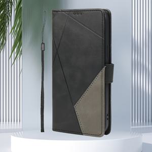 TEMU 삼성 갤럭시 S23 FE S22 플러스 S21 울트라 5G용 레트로 모바일 폰 케이스, 끈 PU 인조 가죽 지갑 카드 슬롯 홀더 자석 플립 커버 모바일 폰 가방, SUNUPOW|S21케이스