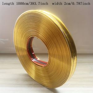 TEMU 10M 롤 플렉시블 PVC 자체 접착 장식 트림 스트립, 1cm 너비, 벽 가장자리 충돌 보호, 코너 라인, 문 창문 선반, 벽지 원단 가장자리 테이프, 홈 데코 보더