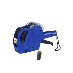 TEMU Mx-5500EOS 단일 행 라벨 프린터, 8자리 수동 가격표 건, 잉크 롤러 포함, 슈퍼마켓 상품 라벨링용 PVC 소재, 스틱 라벨 기계