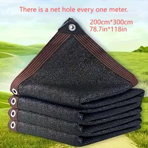 TEMU 헤비듀티 야외 차양 캐노피 & 프라이버시 - 대형 직사각형 페르골라 커버, 수영장, 발코니, 온실용 선쉐이드 네트 - 간편 설치 (UV 차단, 필터링)