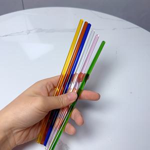 TEMU [6pcs 보로실리케이트 유리 막대] 6pcs 고보로실리케이트 유리 막대, 6mm 직경, 20cm 길이, 유리 공예, DIY 융해 유리 예술 용품, 램프워킹용 녹을 수 있는 유리 막대, 유리 비즈 만들기, 손수작 유리 예술 창조, DIY 손수작 재료