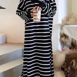 TEMU 여성을 위한 V넥 나이트가운, 세련되고 편안한 디자인, 봄과 가을을 위한 중간 길이.|여성원피스|인견원피스|가을원피스