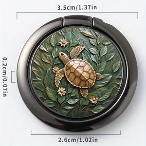 TEMU 1pc 예술적인 해파리 6 패턴 전화 접착 카드 홀더, 전화 뒷 스티커 링 스탠드 버클, 수평 전화 링 버클을 위한 휴대용 지원, 접이식 및 회전 가능한 접착제로 강력한 범용 전화 케이스 링 액세서리, 크리스마스 선물, 생일 선물, 인쇄 위치는 다를 수 있습니다.