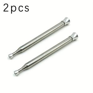 TEMU 2/4pcs 스테인레스 스틸 블로우 파이프, 강하고 내구성이 뛰어난, 야외 캠핑을 위한 필수 효율적인 점화 도구, 세련된 공예 기술, 오래 지속되는 불을 시작하는 보조 도구.