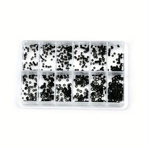 TEMU 시계 수리 도구, 시계 크라운 방수 O 링 어소트먼트, 고무 씰링 링, 0.6mm에서 1.8mm 내경 시계 크라운 방수 링, 시계 제작자를 위한 다양한 사이즈 O 링