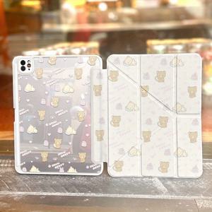 TEMU 아이패드9용 보호 케이스, 아이패드프로11인치 폴더블 방지낙하 보호 케이스, 에어6 보호 커버 미니5/6 펜 슬롯 태블릿 PC 에어5