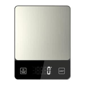 TEMU 1개 디지털 주방 저울, 10kg/22lb 용량, LCD 디스플레이 & 스테인리스 스틸 플랫폼 - 휴대용 식품 저울, 베이킹, 요리, 그램/온스 단위, 쉬운 읽기 가능한 무게 표시기, 실내외 사용 가능