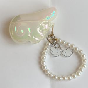TEMU For AirPods 4세대, Pro 2세대, New 3세대, 1세대/2세대, for AirPods Pro 여성용 진주 목걸이 이어폰 케이스