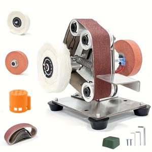 TEMU 다기능 전동 주얼리 제작 기계, 7단계 조절 속도 주얼리 샌더 폴리셔 주얼리 만들기 용품 키트 - 반지, 비즈, 구리, 은색, 나무, 수지, 보석, 공예용