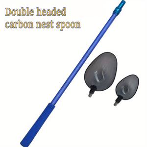 TEMU 3개 세트 - 헤비듀티 카본 낚시용 사료 공급 시스템, 텔레스코픽 폴 (길이 조절 20