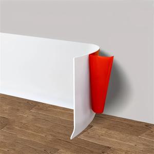 TEMU 1롤 자가 접착 PVC 스커트 보드 - 39.37