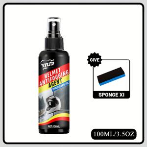 TEMU 100ml/3.5oz 헬멧 김서림 방지 스프레이, 내구성 있는 나노 코팅으로 모든 헬멧 및 자동차 시야 향상, 김서림 방지 페인트 키트, 유지 보수, 관리, 체인 브레이커, 체인 교체 공구, 체인 오일, 공구, 공구세트, 자전거 체인 오일