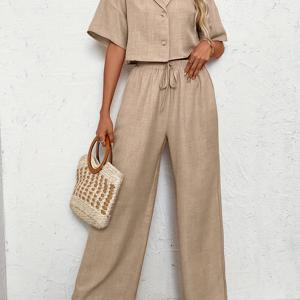 TEMU 【우아한 방향성 + 여성용 팬츠 슈트】