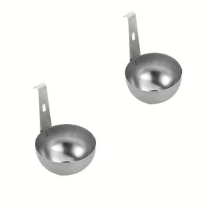 TEMU 걸이형 포장된 계란 조리기구, 쉬운 요리를 위한 2개 포장된 계란 컵, 포장된 계란 냄비