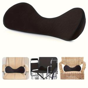 TEMU 인체공학적 메모리 폼 자동차 시트 쿠션 - 편안한 폴리에스터, 대부분의 차량에 적합