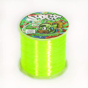 TEMU Sougayilang 500m 나일론 낚시줄 - 내구성 있고, 끊어지지 않고 내마모성이 뛰어난 낚시 및 DIY 공예용, 노랑색