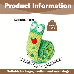 TEMU 인터랙티브 이중 소리 & 내구성 강한 삼중 스퀴크 디자인 - 중대형견용 블루 피쉬 모양 눈이 있는 씹기 방지 견과장난감, 정신 자극 및 치아 청소용 크링클 도그 토이